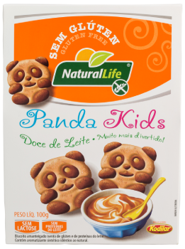 Biscoito Panda Kids Doce de Leite | Sem glúten e sem leite ' 100g