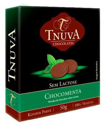 Moedinhas de Chocolate com Menta | sem leite (50g)