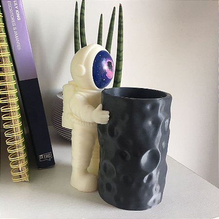 Astronauta Porta Treco / Porta Canetas