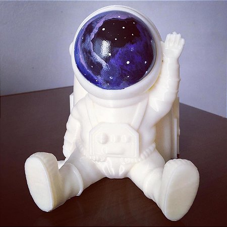 Astronauta Sentado Porta Objetos