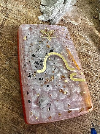 Sabonete (KING SIZE 6x1 cm) para limpeza energética com a vibração da Reprogramação Quântica Celular (RQC) Nivel 1.