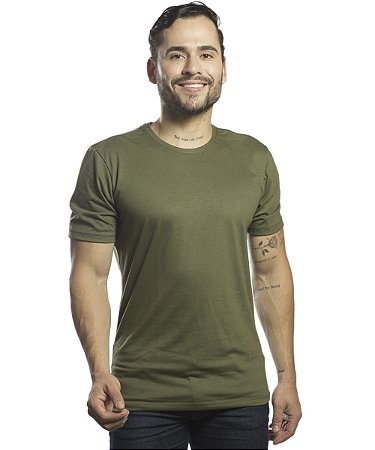 CAMISETA LISA MILITAR