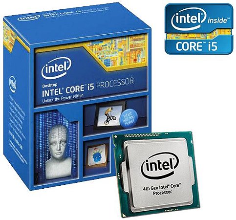 Processador Intel® Core™  i5-4570 (Cache 6MB, 3.2 Ghz Max Turbo 3.60 GHz ) Socket LGA1150