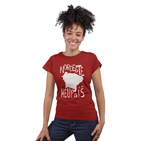 Camisa Feminina Nordeste Meu País