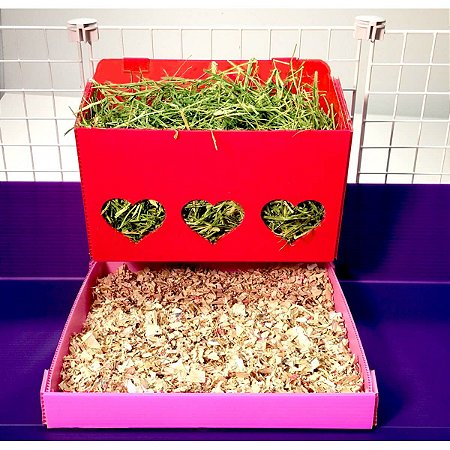 Porta Feno Caixa Dupla