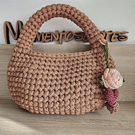 Bolsa de croche mini bag