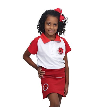 Polo Feminina Fundamental Uniforme Maple Bear