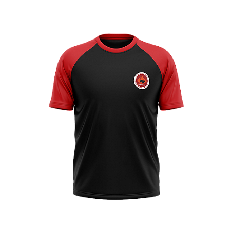 Camiseta Manga Curta Masculina Preta Fundamental Uniforme Maple Bear