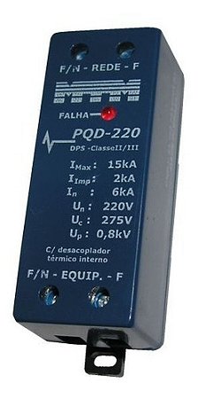 DPS classe II/III, 220 V (F/F OU F/N),Imax 15 kA e In 8kA - C.Tel. base tec. digital