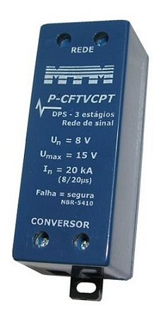 DPS hib. 3 est., sinal multipares, 12 V, 20 kA- C.Tel. base tec. digital