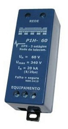 DPS Hibrido 20KA. rede de dados, 2 vias, 50 V