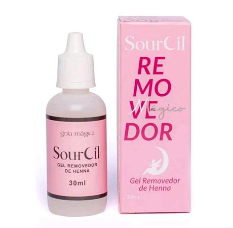 Removedor De Henna Em Gel Sourcil