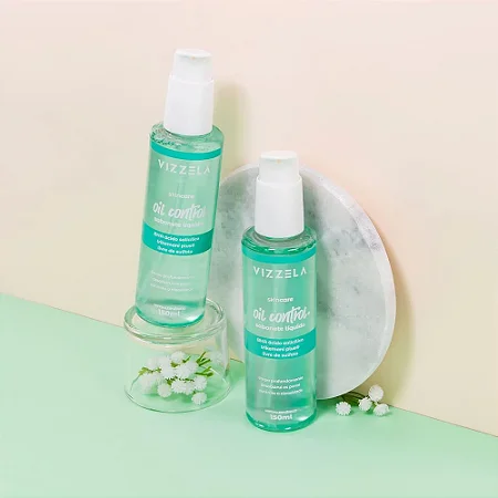SABONETE LIQUIDO FACIAL VIZZELA OIL CONTROL - VIZZELA