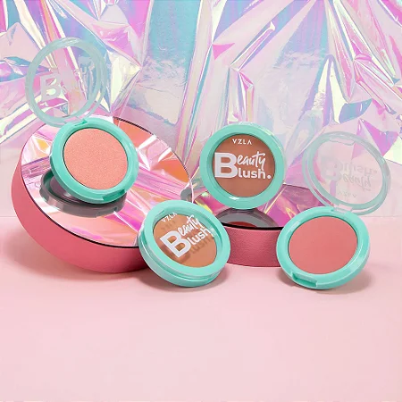 Blush compacto - Beauty Blush - Vizzela
