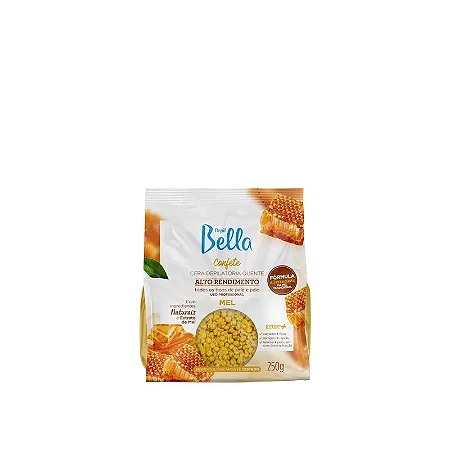 CERA DEPIL BELLA CONFETE MEL 250GR