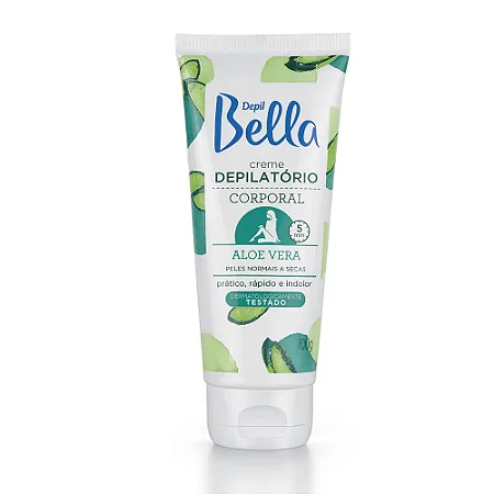 CREME DEPILATORIO CORPORAL DEPILBELLA ALOE VERA 100G