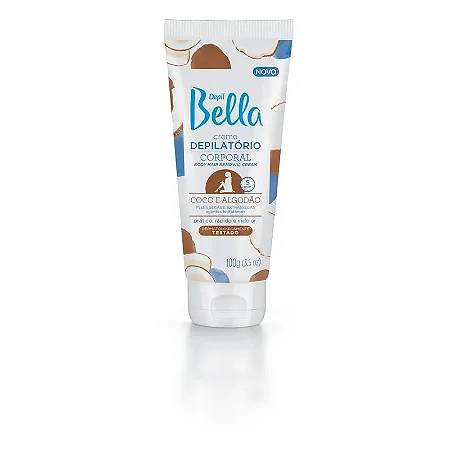 CREME DEPILATORIO CORPORAL DEPIL BELLA COCO 100G