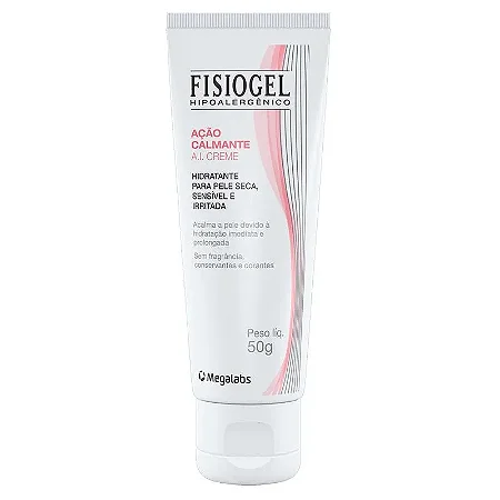 CREME HIDRATANTE FISIOGEL AÇÃO CALMANTE 50G