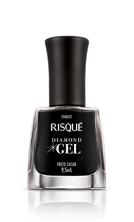 ESMALTE RISQUE DGEL PRETO CAVIAR 9,5ML