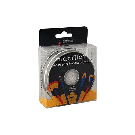 ESPONJA LIMPEZA PINCEIS MACRILAN - INSTANTANEA - CP05