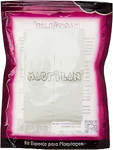 ESPONJA MAQUIAGEM MACRILAN C/40 DESCARTAVEL - EJ100