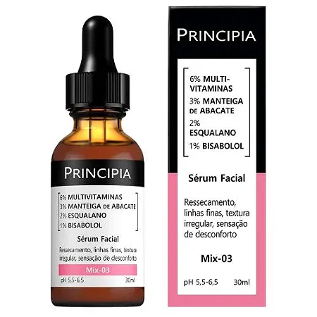 SERUM FACIAL PRINCIPIA ATIVOS 30ML - MIX03