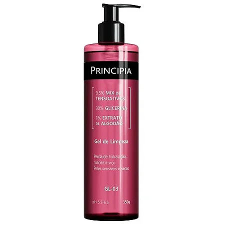 GEL DE LIMPEZA FACIAL PRINCIPIA HIDRATANTE 350ML - GL03