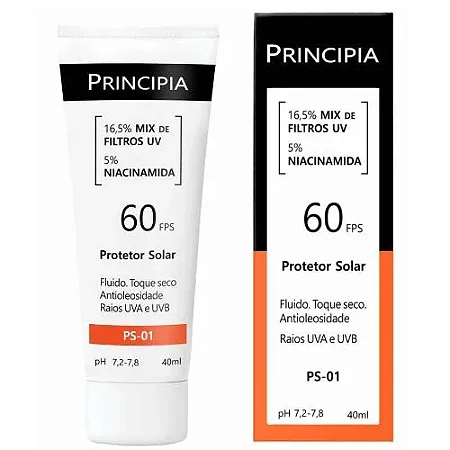 PROTETOR SOLAR PRINCIPIA FPS60 PS-01 40ML