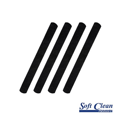 LIXA UNHA SOFT CLEAN LARGA PRETA C/25