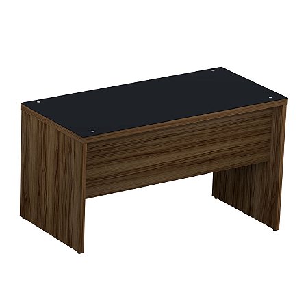 Mesa Reta Pé Painel M40 Glass