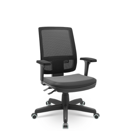 Cadeira Ergonômica Brizza Back Plax Plus Braços 3D