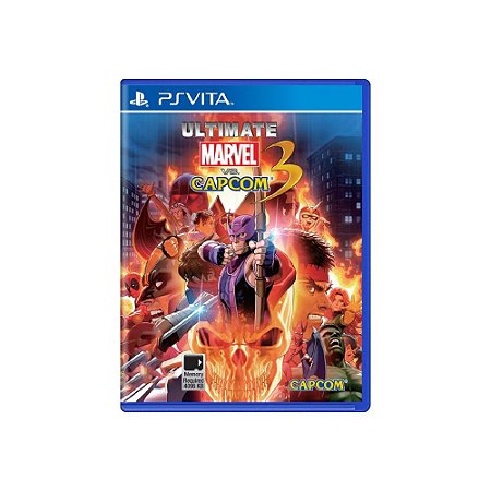 Jogo Ultimate Marvel Vs. Capcom 3 (Sem Capa) - PS Vita - Usado