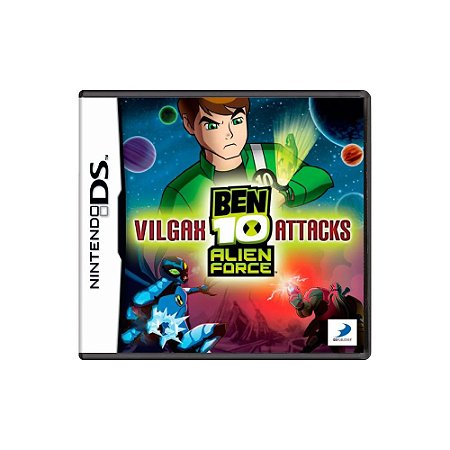 Jogo Ben 10 Alien Force Vilgax Attacks - DS - Usado