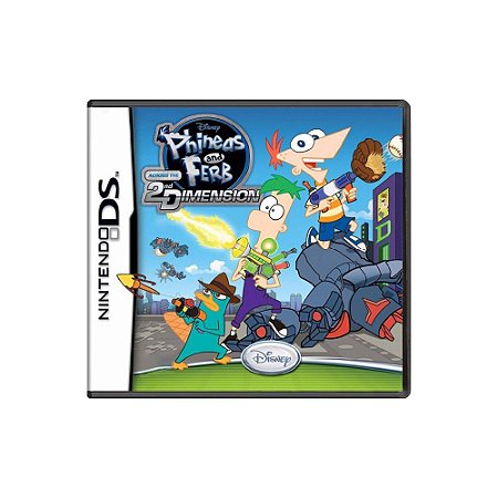 Jogo Phineas and Ferb Across the 2nd Dimension - DS - Usado