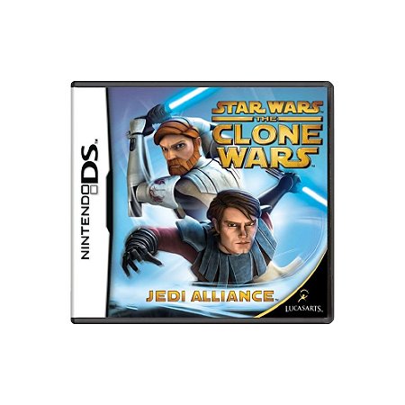 Jogo Star Wars The Clone Wars: Jedi Alliance - DS - Usado