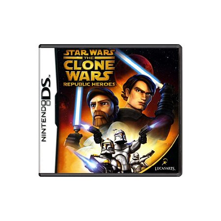 Jogo Star Wars: The Clone Wars Republic Heroes - DS - Usado