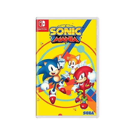 Jogo Sonic Mania - Switch