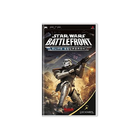 Jogo Star Wars Battlefront Elite Squadron - PSP - Usado*