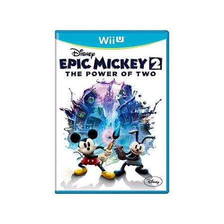 Jogo Disney Epic Mickey 2 The Power of Two - WiiU - Usado