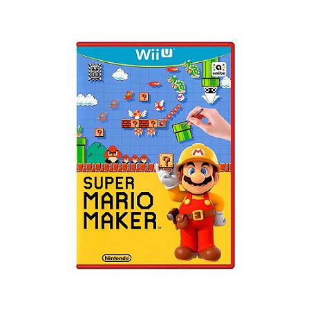 Jogo Super Mario Maker - WiiU - Usado