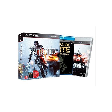 Jogo Battlefield 4 + Filme Tropa de Elite - PS3 - Usado*
