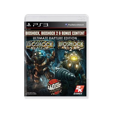 Jogo Bioshock & Bioshock II Ultimate Rapture E. - PS3 - Usado*