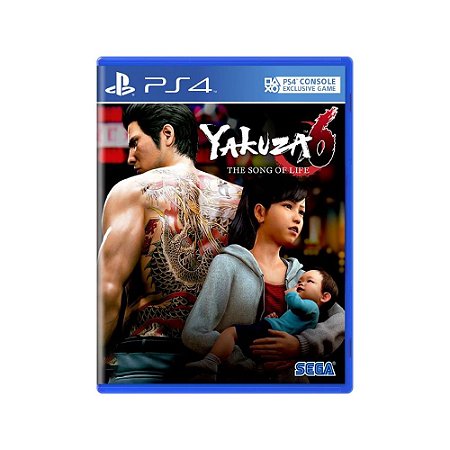 Jogo Yakuza 6 The Song of Life - PS4 - Usado