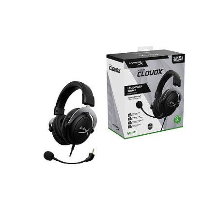 Headset Gamer Hyperx CloudX - HHSC2-CG-SL/G