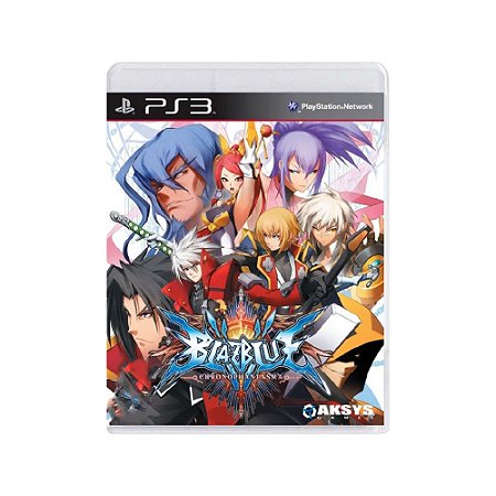 Jogo Blazblue Chrono Phantasma - PS3 - Usado*