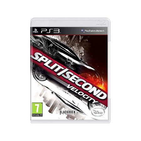 Jogo Split/Second Velocity - PS3 - Usado