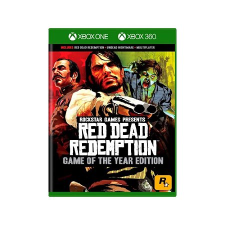 Jogo Red Dead Redemption GOTY - Xbox One - Usado e Xbox 360