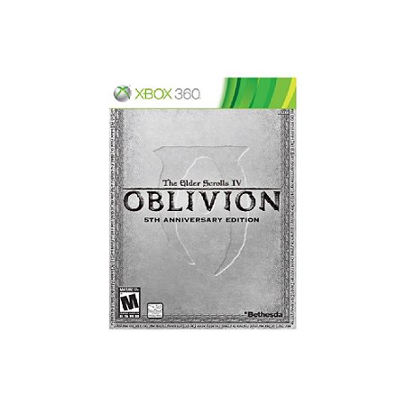 Jogo The Elder Scrolls IV Oblivion 5th Anniversary Edition - Xbox 360 - Usado*