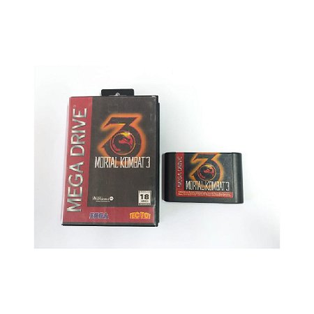 Jogo Mortal Kombat 3 - Mega Drive - Usado