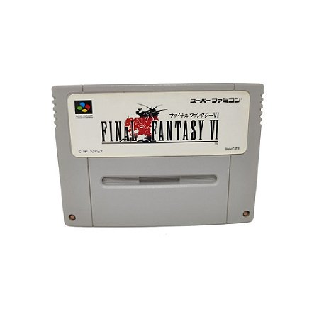 Jogo Final Fantasy VI - Usado - Super Famicom